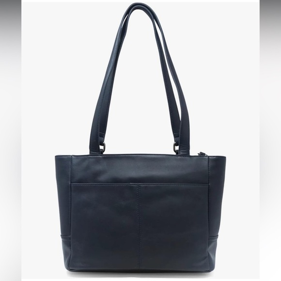 Giani Bernini Handbags - NEW GIANNI BERNINI BLACK LEATHER NAPPA TOTE